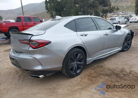 2021 Acura Tlx A-Spec Package z USA, uszkodzony, nr VIN 19UUB5F56MA012408